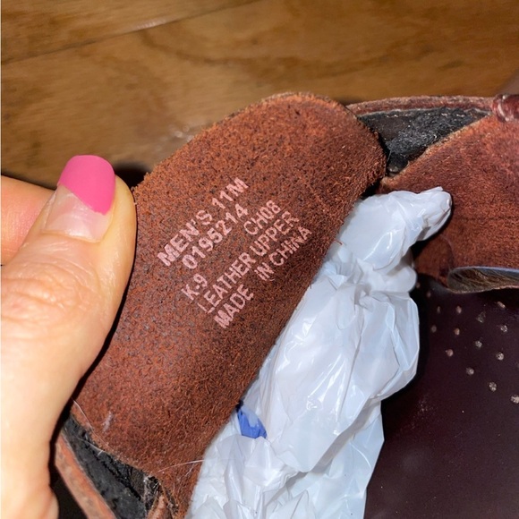 Sperry Top-Sider Dark Brown Leather Boat Shoe size 11 0195214 Amaretto - Picture 2 of 4